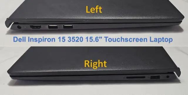 Dell Inspiron 15 3520 15.6" Touchscreen Laptop Win-11 - Like New in Laptops in St. Albert - Image 6