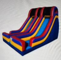 Used 21 ‘ High Double Lane Inflatable Slide