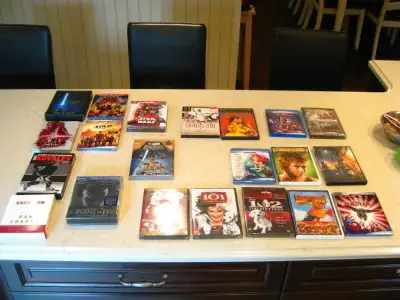 Kids DVDs, Self Help DVD Set, Star Wars & Game Of Thrones DVD's, View more