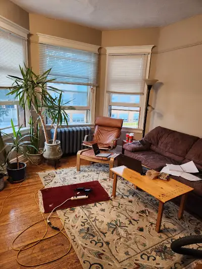 Large bachelor apartment