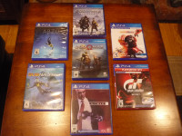 For Sale - PS4 Games - Excellent to Brand New Games