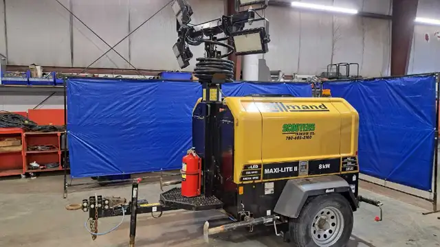 2021 Allmand 8 KW Light Tower in Heavy Equipment in Strathcona County - Image 2