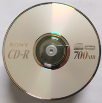 High Quality Blanc DVD and CD discs: Sony, HP, TDK, Philips, etc