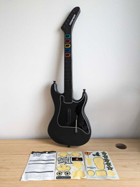 PlayStation 2 PS2 Guitar Hero Kramer Striker Guitar - As Is