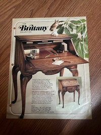 Vintage desk - the Brittany collection
