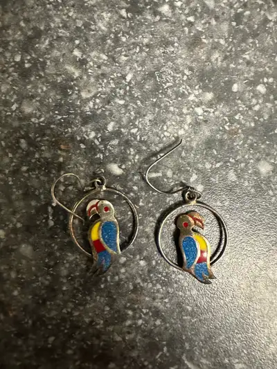 Parrot Earrings, View more