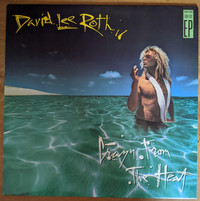 David Lee Roth - Crazy from the Heat, Vintage Vinyl Record
