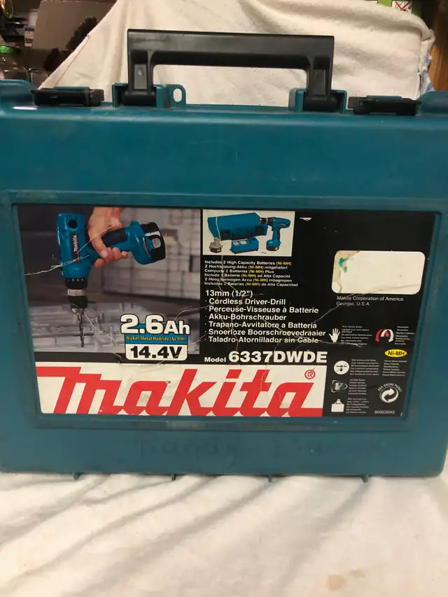 MAKITA CORDLESS DRILL SET628543948160011218