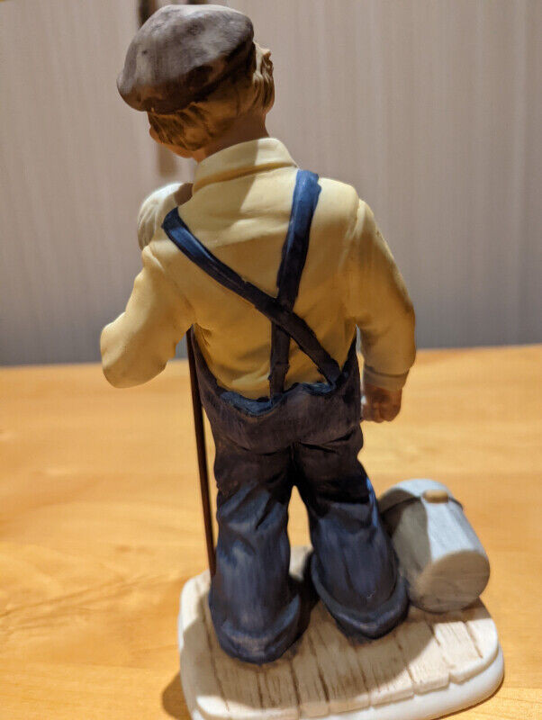 Man in overalls figurine - made in japan in Arts & Collectibles in Oakville / Halton Region - Image 4