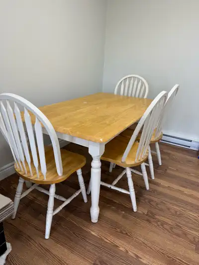 Farmhouse Dining Table and Chairs, View more