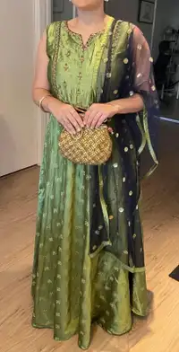 Indian Pakistani Party Wear Wedding Dress