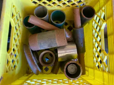 Selling misc small pieces of steel and threaded rod .. variety o, View more