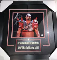 Autographed WWF Legend Road Warrior Animal