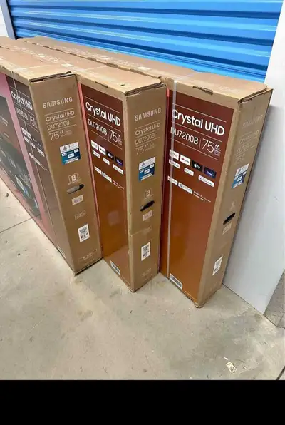 75" Samsung brand new led smart tv, View more