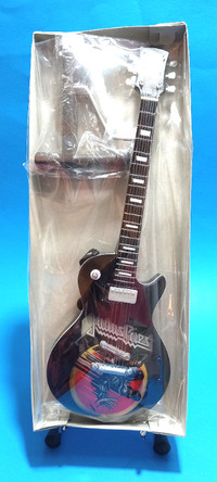 Judas Priest 10" Collectable Guitar W/Adjustable Strap & Stand