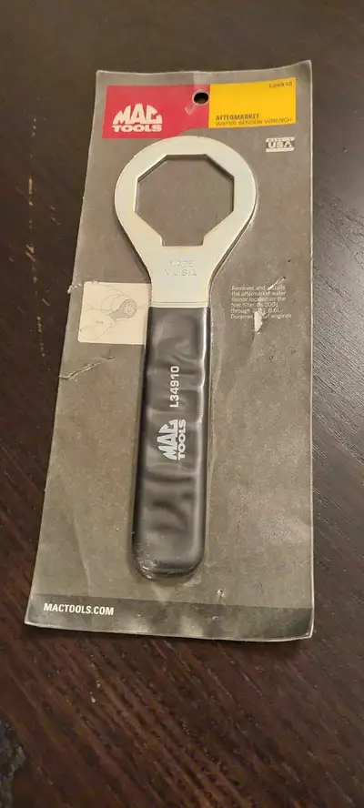 New Mac Tools L34910 water sensor wrench, sealed$20, View more