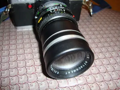 Converter and zoom Scope for Minolta SLRMAKINON MC 2X CONVERTER M1 - $50 Tamron-F SP 2X teleconverte...