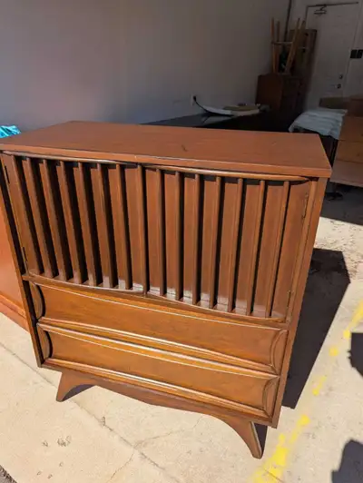 MCM SOLIDWOOD DRESSER  TALLBOY. CAN DELIVER , View more