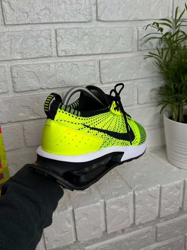 Running Shoes Nike Air Max Flyknit Racer volt brand new mens 10 in Men's Shoes in Mississauga / Peel Region - Image 4