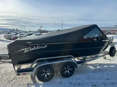 2014 weldcraft 198x 6.0 engine 212 Hamilton pump 58 hours like new 8 degree 4’ uhmw bottom heater st...