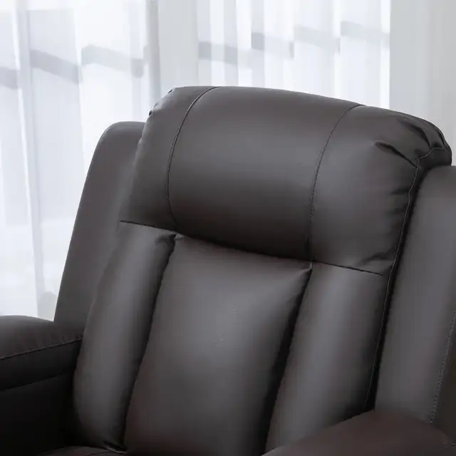 Overstuffed Manual recliner 360 swivel Massage Chair Rocker in Chairs & Recliners in Markham / York Region - Image 11