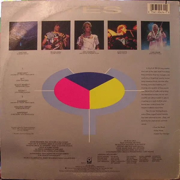 Yes - 9012 Live The Solos (LP)62863263430145121