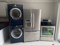 KitchenAid set : 36w Fridge can Deliver