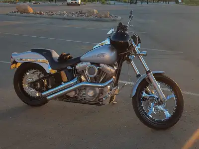 2002 Harley Davidson FXST 88 cubic inch pushed to 96 Heads are done Cams are done Vance and Hines si...