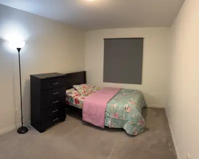 This room is available for rent in a house located in Stittsville-Kanata. The room is furnished with...