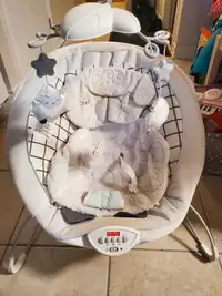 Fisher Price baby Vibrating chair/ chaise vibrante pour bébé 
