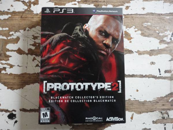 PROTOTYPE 2 black watch collectors edition in Sony Playstation 3 in City of Toronto