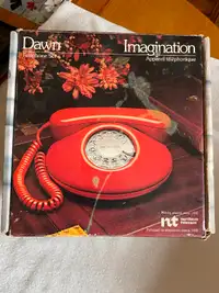 Vintage Northern Telecom Imagination Rotary Phone