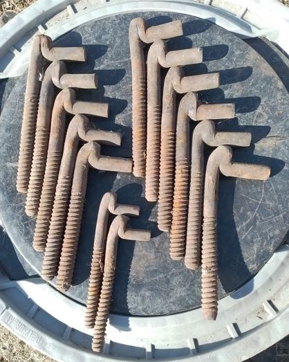 Corral Gate Hinges & Hardware.  Used for cattle/cow fences. in Livestock in Lloydminster