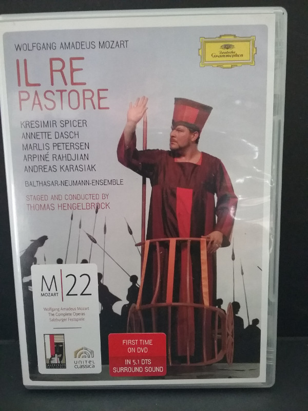 DVD - Il Re Pastore (Mozart) Conducted by Thomas Hengelbrock in CDs, DVDs & Blu-ray in Oshawa / Durham Region