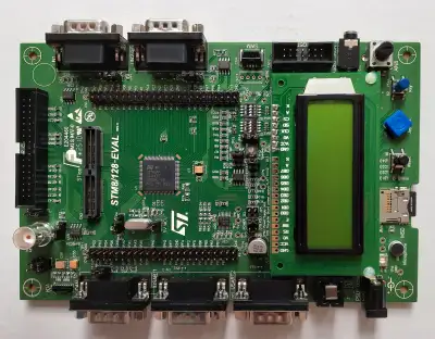 STM8A/128-EVAL Evaluation Board, View more