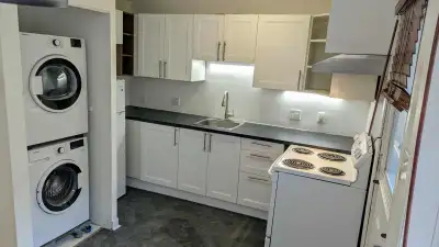 À louer - Grand 3 1/2 semi-meublé rénové de 550pi2 284, rue Sagard, St-Roch Québec Disponible dès ma...