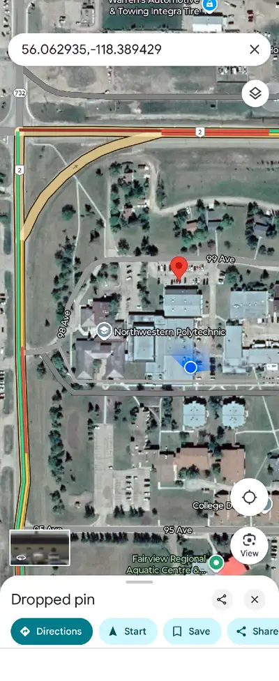 Currently driving from Grande Prairie to Fairview college and back Monday to Friday until April 25th