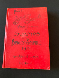 1917 Stanley Gibbons Priced Cat. of STAMPS of the British Empire