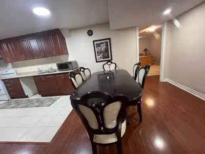 3 Bedrooms Basement one full Washroom Separate Entrance for Group Rent from January 01, 2026 Very Go...