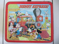 Walt Disney Productions Disney Express Metal Lunchbox Circ 1970s