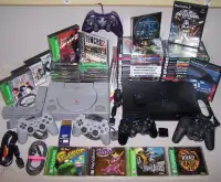 - RETRO Playstation PS1 PS2 - Console + games $100