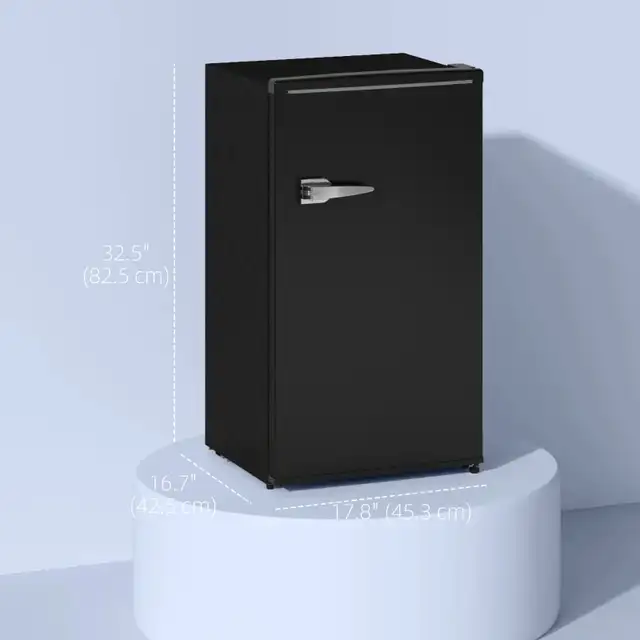 3.1 Cu. Ft Retro Mini Fridge, Single Door in Refrigerators in Markham / York Region - Image 3