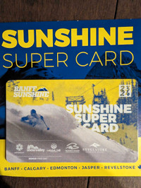 Sunshine Super Card 