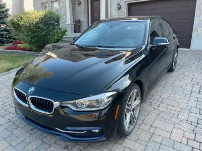 BMW 330i 2018 en excellent état, aucune égratignure avec seulement 90k KM • Freins changés en 2024 •...