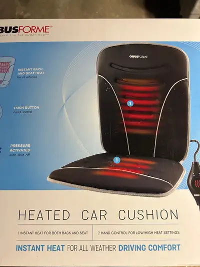 ObusForme Heated Car Cusion, View more