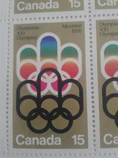 1973 Canadian Stamps-.15$-Symbol of the Montreal Games, View more