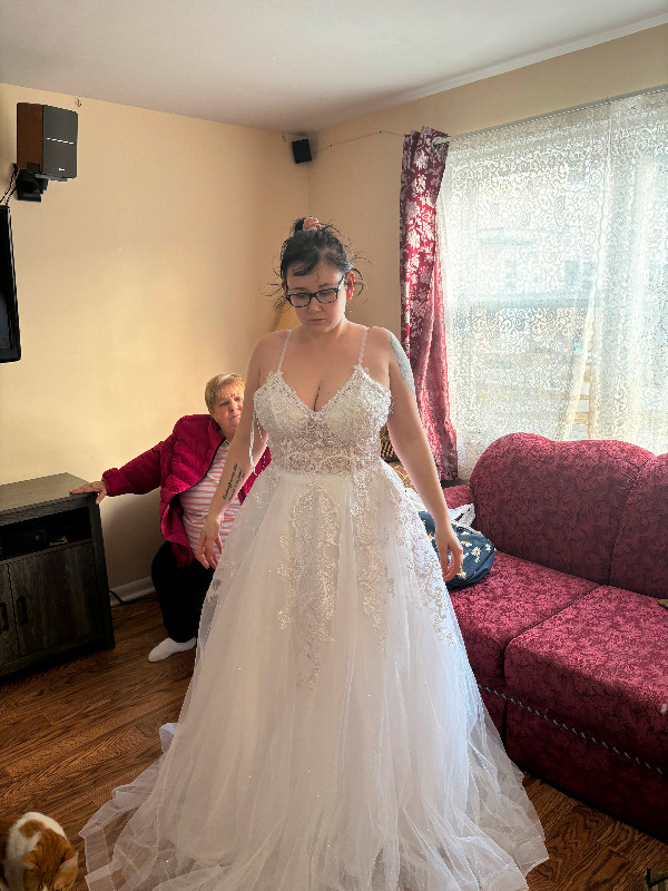 White Prom/Wedding Dress in Wedding in Cape Breton