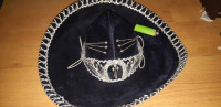 Vintage Authentic Mexican Sombrero Hat from Mexico Chapeau