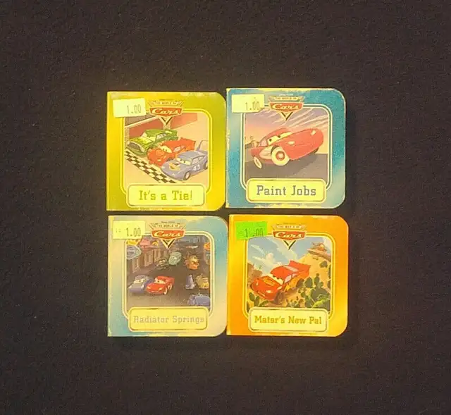 28 BOOKS-LIVRES: DISNEY PIXAR: THE WORLD OF CARS. Etc. For kids.63007358806017129