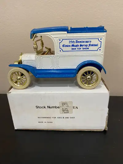Elmira Maple Syrup Festival 1989 Ertl #9656 Delivery Bank 1913, View more